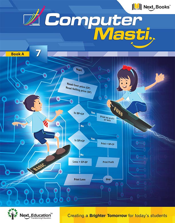 Class 7 - NextEducation - CBSE Class 7 - Computer Masti (Set of 2 Books ...