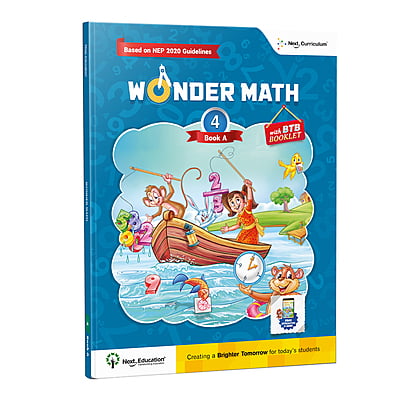 Wonder Math Level 4 Book A NEP Edition