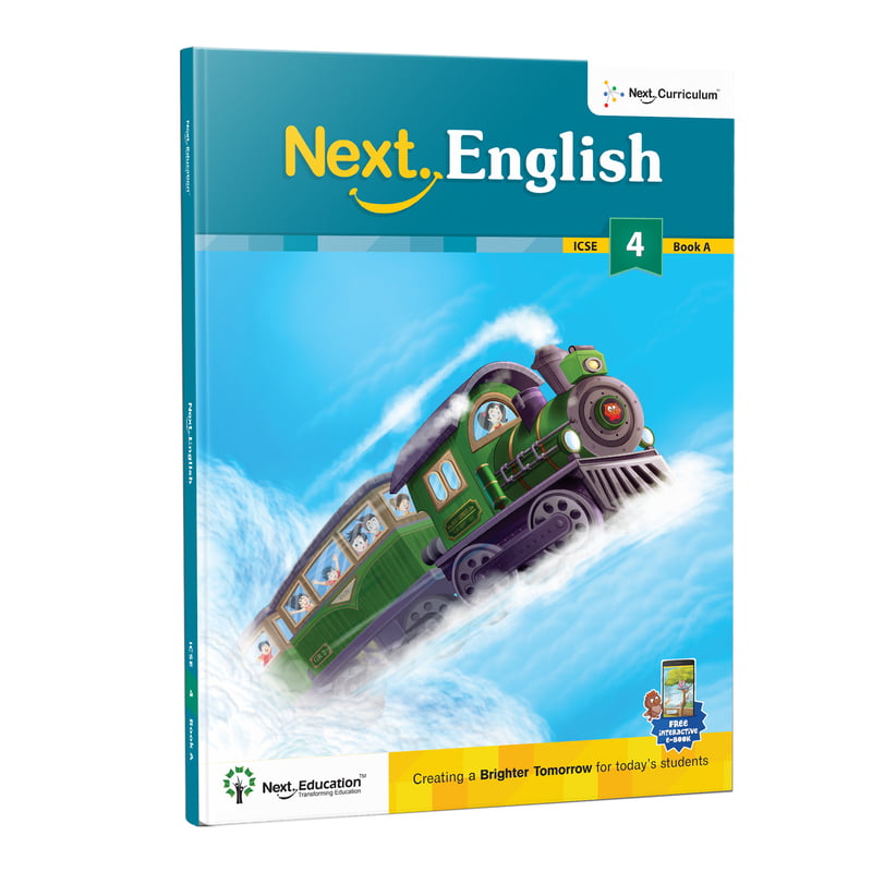 Next English  ICSE Textbook for - Secondary School 4th class / Level 4 Book A
