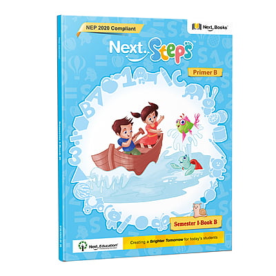 Next Steps Semester - Primer B - Set Of 4 With Activity Book - Nep 2020 Compliant