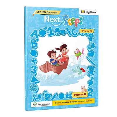 Next Steps - Primer B - Term 1 to 3 with Activity Book - NEP 2020 Compliant