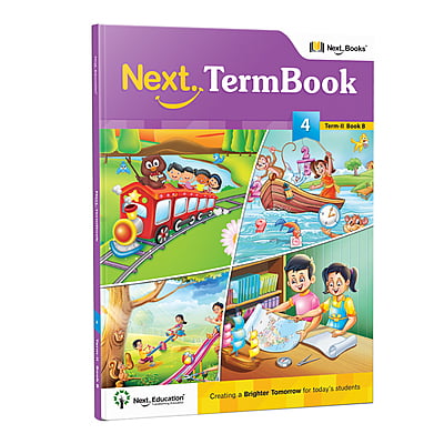 Next Term 2 Book combo WorkBook with Maths, English and EVS for class 4 / level 4 Book B