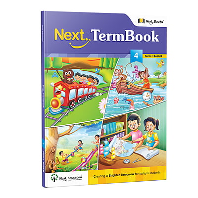 Next Term 1 Book combo WorkBook with Maths, English and EVS for class 4 / level 4 Book B