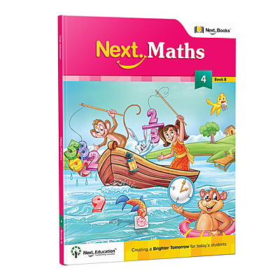 Next Maths CBSE Text book for class 4 Book B - Secondary School