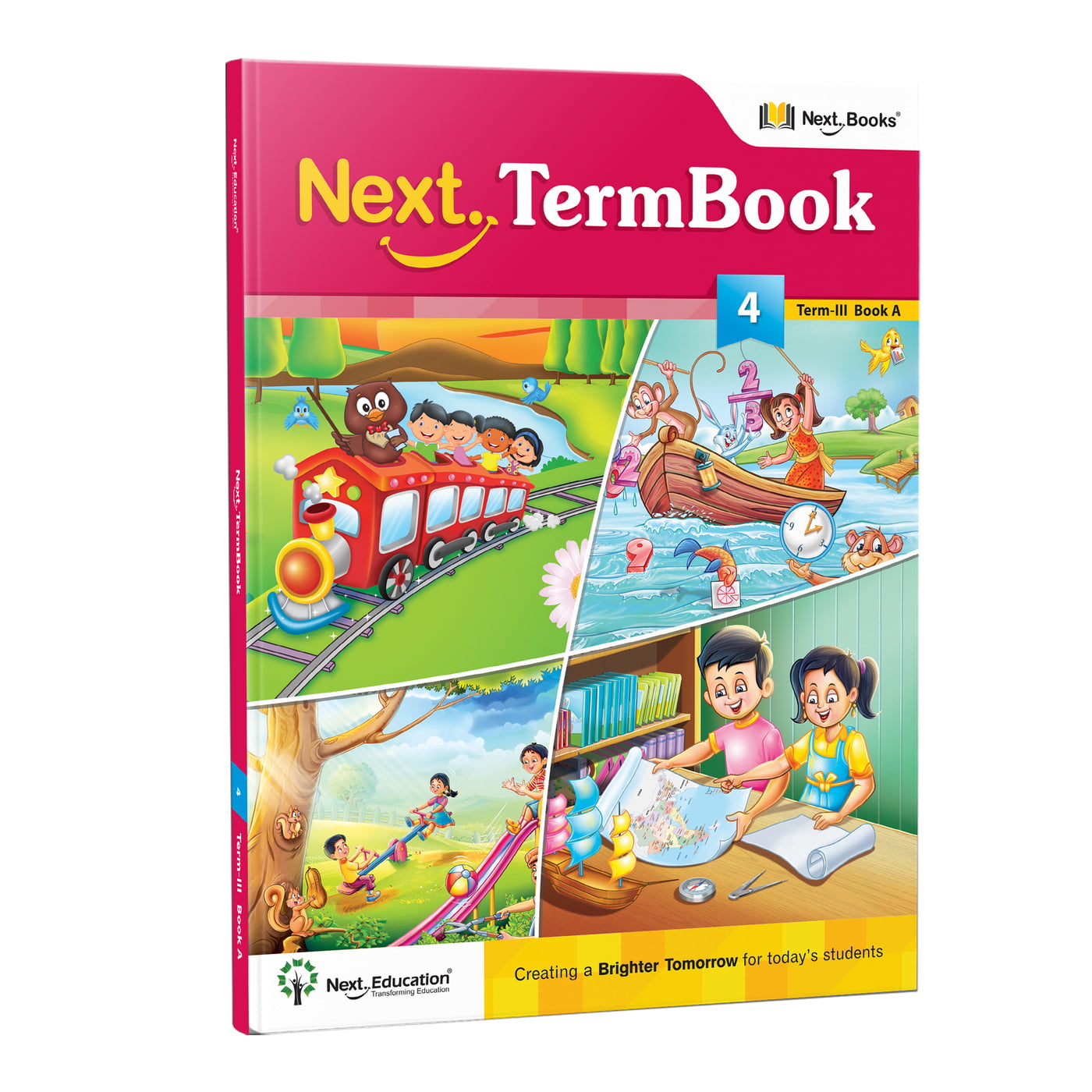 Next Term 3 Book combo Text book with Maths, English and EVS for class 4 / level 4 Book A Next Term 3 Book combo Text book with Maths, English and EVS for class 4 / level 4 Book A