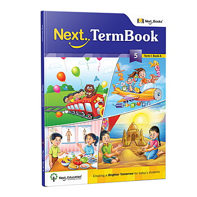 Next Term 1 Book combo Text book with Maths, English and EVS for class 5 / level 5 Book A