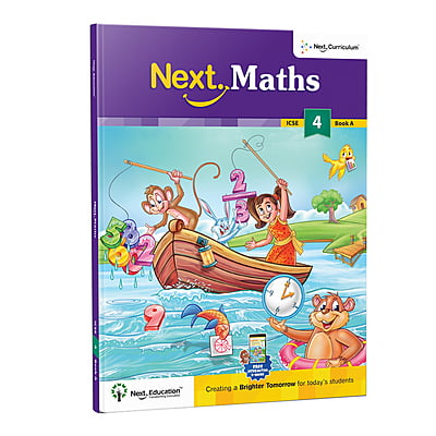 Next Maths ICSE book for 4th class / Level 4 Book A - Secondary School