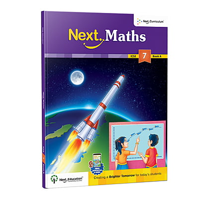 Next Maths ICSE book for 7th class / Level 7 Book A - Secondary School