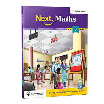 Next Maths ICSE book for 8th class / Level 8 Book A - Secondary School