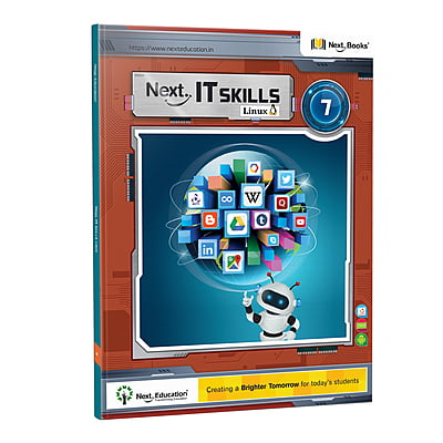 Next IT Skills Linux Computer Science Textbook for CBSE for - Secondary School Level 7 / Class 7