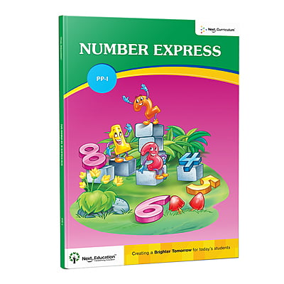 PP I Number Express by Next Education | Number book for PP I