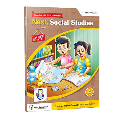 Next Social Studies Book for CBSE book for class 4 / Level 4 New Education Policy (NEP) Edition - Secondary School