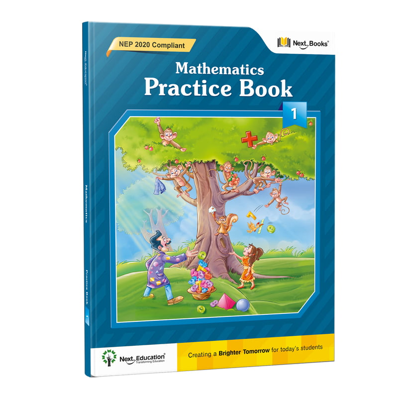 Next Term Book - Maths - Level 1 - Practice Book | CBSE Maths Term Book for class 1 by Next Education