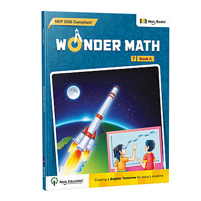 Wonder Math Level 7 Book A - NEP Edition | Next Education CBSE Math Book for Class 7