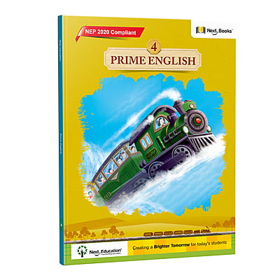 Prime English 4 - NEP Edition | Next Education CBSE Class 4 English Book (Grammar, Story, Language)