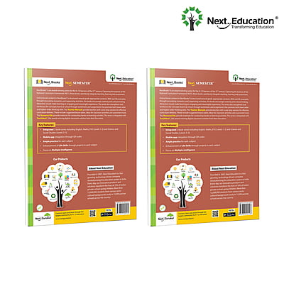 Next Semester class 2 /level 2 (Book A+B) combo of Maths + English + EVS Text book along with Workbook New Education Policy (NEP) Editionby Next Education | Next Semester class 2 /level 2 (Book A+B) combo of Maths + English + EVS Text book along with Workbook New Education Policy (NEP) Editionby Next Education |