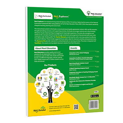 Next Explorers Environmental Studies (EVS) TextBook for - Secondary School CBSE Class 2 / Level 2 - Book A New Education Policy (NEP) Edition - Next Education