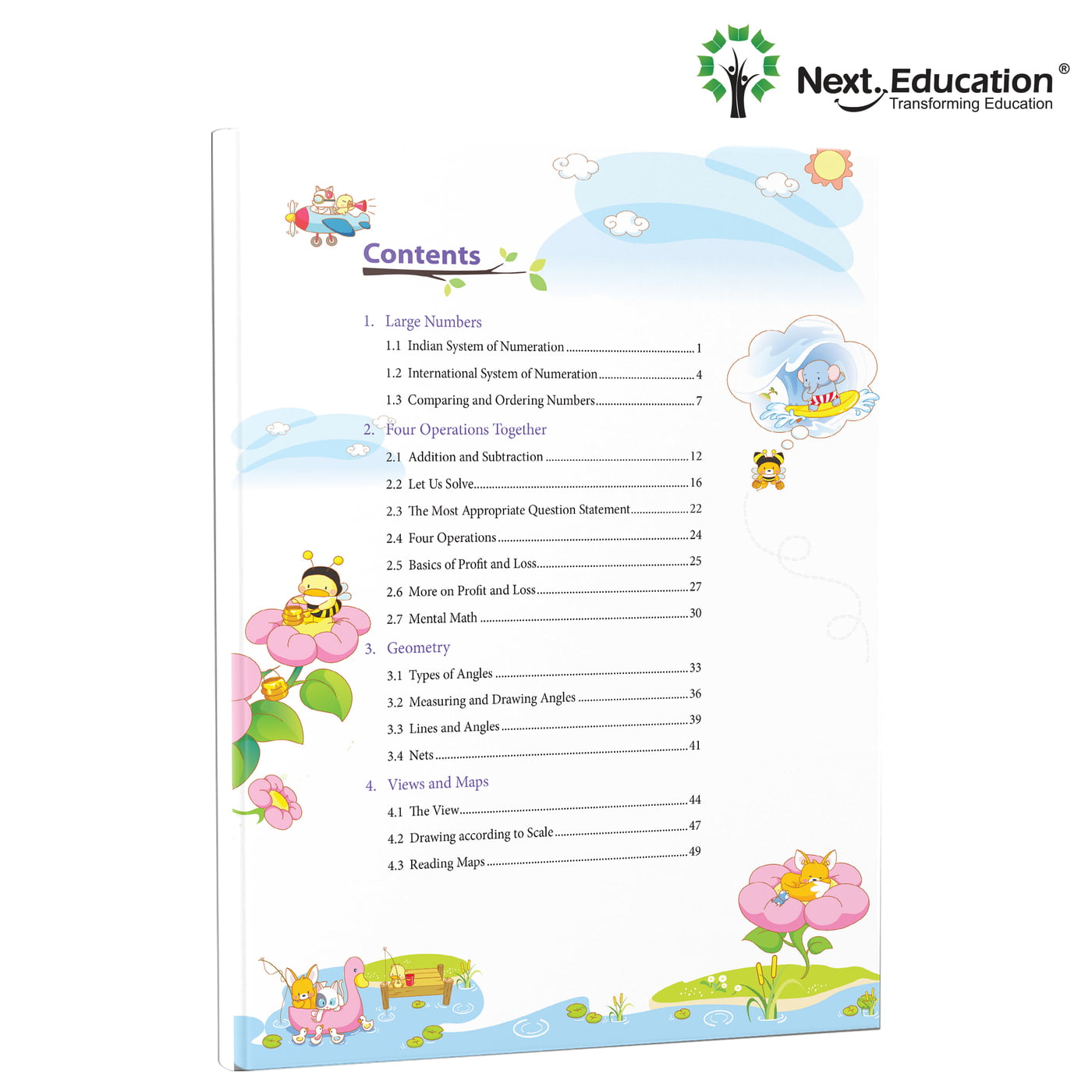 Next Maths - Secondary School CBSE Workbook for class 5 Book C Next Maths - Secondary School CBSE Workbook for class 5 Book C