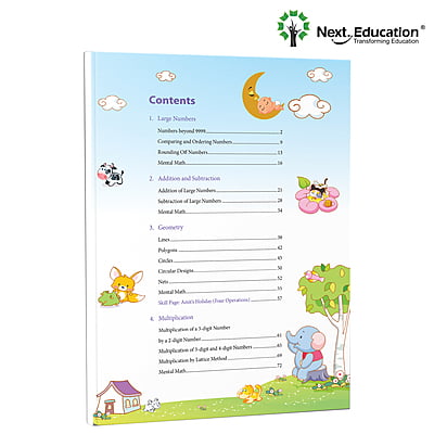 Next Maths CBSE Textbook for class 4 Book A - Secondary School