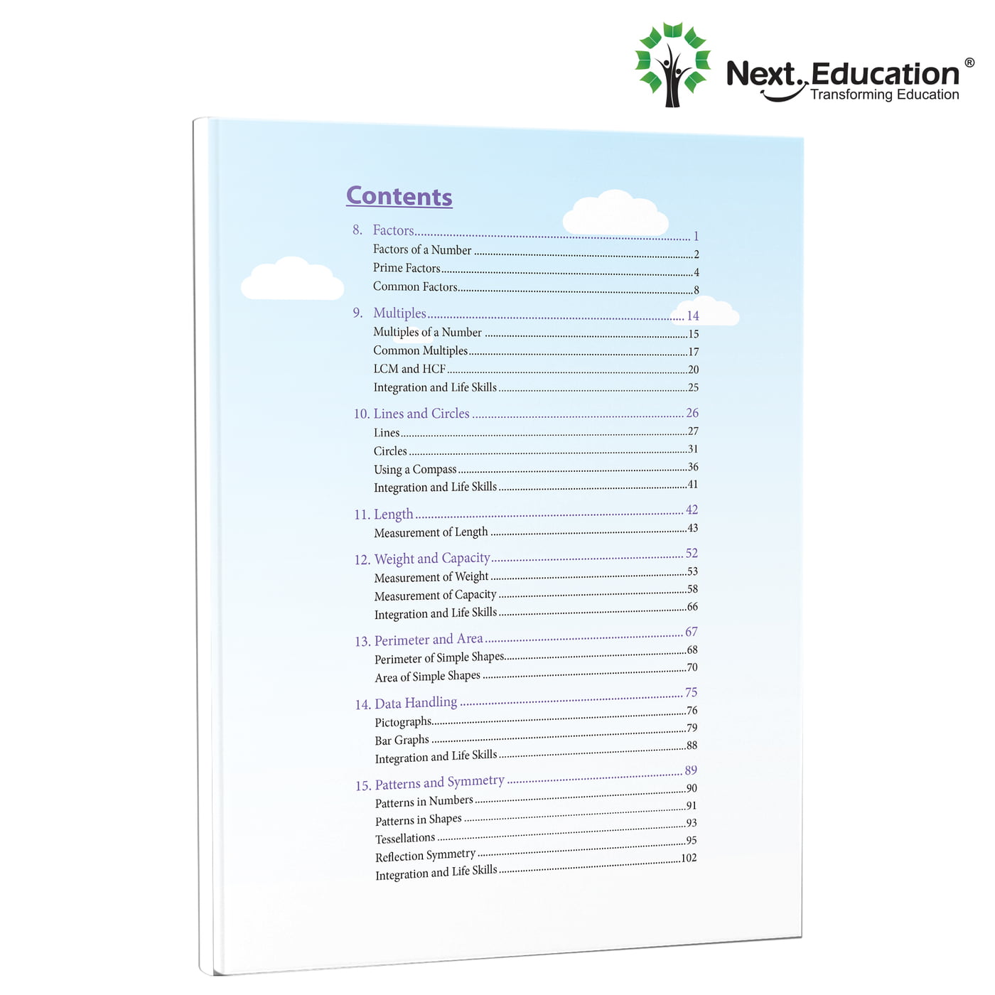 Next Maths ICSE book for 4th class / Level 4 Book B - Secondary School Next Maths ICSE book for 4th class / Level 4 Book B - Secondary School