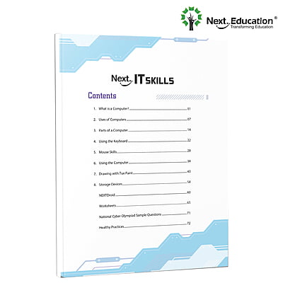 Next IT Skills Computer TextBook for CBSE Class 1 / Level 1 - Secondary School