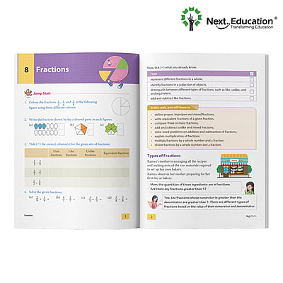 Next Maths - Secondary School ICSE book for 5th class / Level 5 Book B Next Maths - Secondary School ICSE book for 5th class / Level 5 Book B