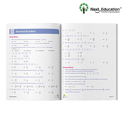 Next Maths - Secondary School CBSE Workbook for class 8 Book C