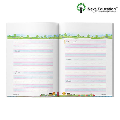 Next English Cursive Writing Practise book for - Secondary School CBSE Class 2 / Level 2