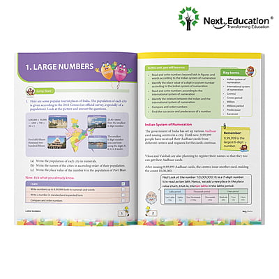 Next Maths - Secondary School CBSE Textbook for class 5 Book A