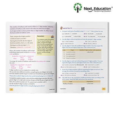 Next Semester class 5 combo CBSE Textbook Maths + English + Environmental science Book A