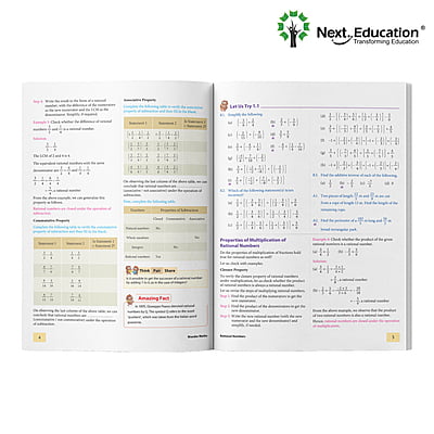 Wonder Math TextBook for CBSE class 8 Book A Secondary school