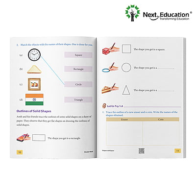 Wonder Math TextBook for - Secondary School CBSE 1st class / Level 1 Book A New Education Policy (NEP) Edition