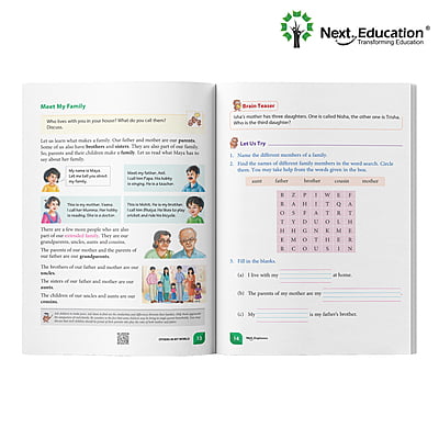 Next Explorers Environmental Studies (EVS) TextBook for - Secondary School ICSE Class 1 / Level 1 - Book A Revised Edition