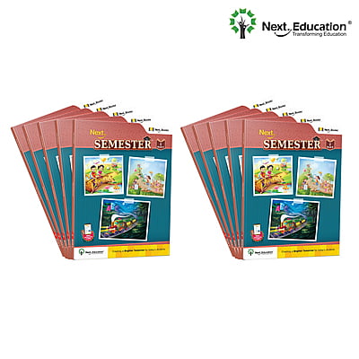 Next Semester class 2 /level 2 (Book A+B) combo of Maths + English + EVS Text book along with Workbook New Education Policy (NEP) Editionby Next Education | Next Semester class 2 /level 2 (Book A+B) combo of Maths + English + EVS Text book along with Workbook New Education Policy (NEP) Editionby Next Education |