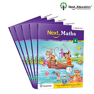 Next Maths  ICSE book for 4th class / Level 4 Book A - Secondary School