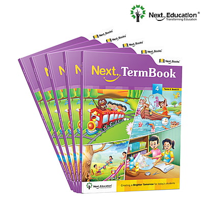 Next Term 2 Book combo WorkBook with Maths, English and EVS for class 4 / level 4 Book B