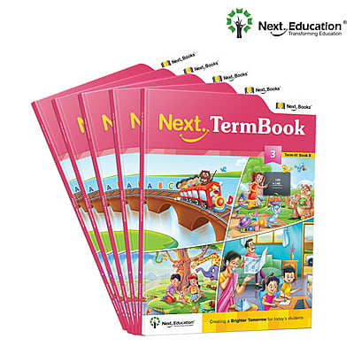 Next Term 3 Book combo WorkBook with Maths, English and EVS for class 3 / level 3 Book B