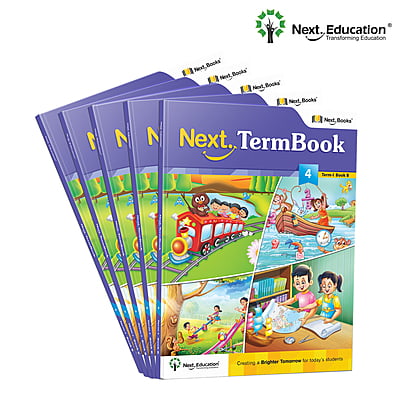 Next Term 1 Book combo WorkBook with Maths, English and EVS for class 4 / level 4 Book B