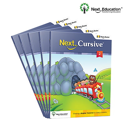 Next English Cursive Writing Practise book for - Secondary School CBSE Class 2 / Level 2