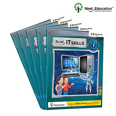 Next IT Skills Computer TextBook for CBSE Class 1 / Level 1 - Secondary School