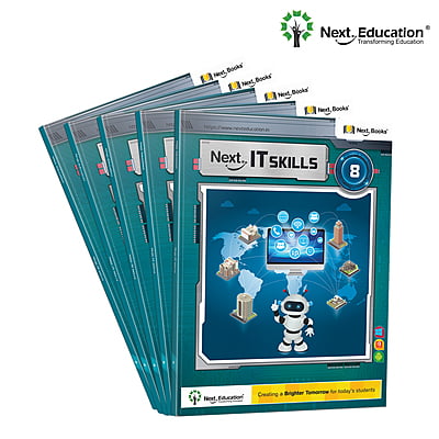 Next IT Skills Computer TextBook for CBSE Class 8 / Level 8 Secondary School