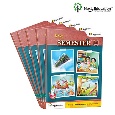 Next Semester class 4 combo CBSE Textbook Maths + English + Environmental science Book B