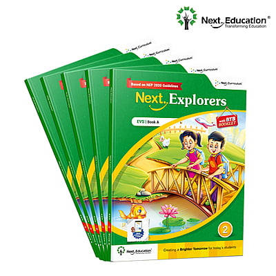 Next Explorers Environmental Studies (EVS) TextBook for - Secondary School CBSE Class 2 / Level 2 - Book A New Education Policy (NEP) Edition - Next Education