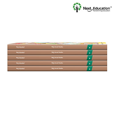 Next Social Studies Book for CBSE book for class 4 / Level 4 New Education Policy (NEP) Edition - Secondary School