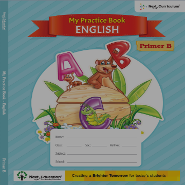 My Practice Book English for Primer A- LKG