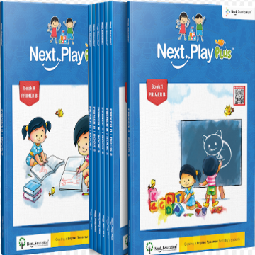 Next Play Plus Monthly books Set of 8 Books for Primer B- UKG