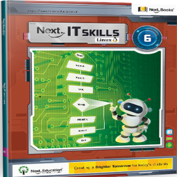 Next IT Skills Linux Computer Science Textbook for CBSE for - Secondary School Level 6 / Class 6