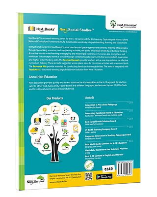 Next Social Studies - Secondary School CBSE book for 2nd class Book B